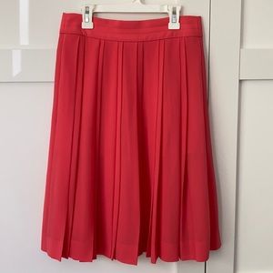 J.Crew pleated midi skirt